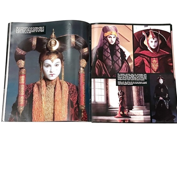 Vintage 1999 Star Wars Episode 1 Phantom Menace Lucasfilm Movie Collector Book - Picture 8 of 16